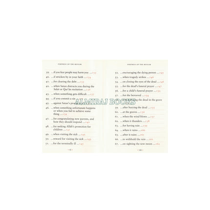 Fortress Of The Muslim (Du'a From The Qur'an & Sunnah) Pocket Size (Multiple Color Option)