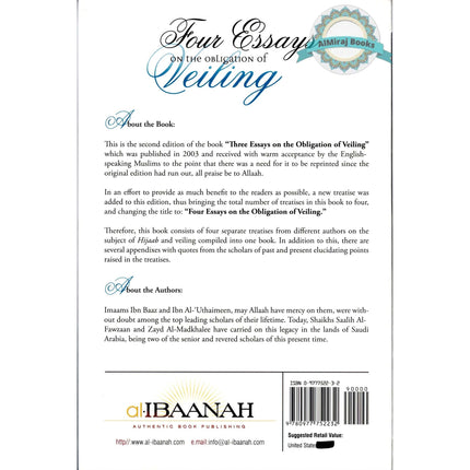 Four Essays on the Obligation of Veiling By Shaikh Ibn Baz