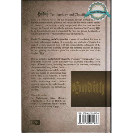 Hadith Terminology and Classification, A Handbook By Muhammad S. ar-Rahawan