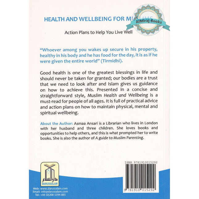 Health and Wellbeing for Muslims By Asmaa Ansari