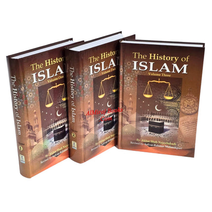 History of Islam (3 Vol. Set) By Akbar Shah Najeebabadi