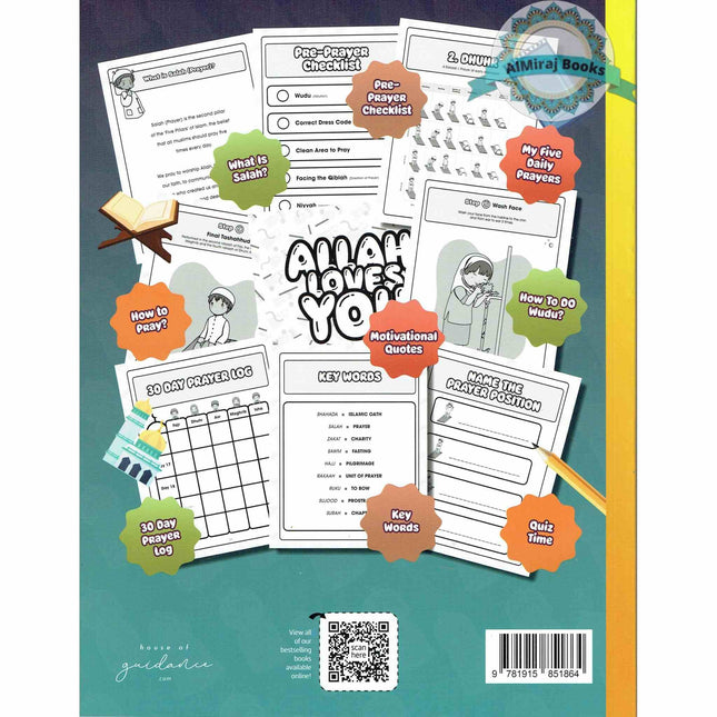 How to Pray for Kids: A Step by Step Islamic Prayer Book for Muslim Boys & Girls