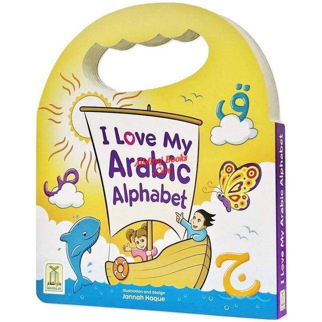 I Love My Arabic Alphabet With Face Pictures Board Book