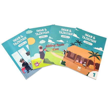 Iman & Tazkiyah 4 Volume Set by Quranic Tarbiyah