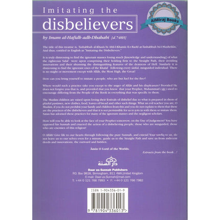 Imitating the Disbelievers By Al-Hafidh Adh-Dhahabi