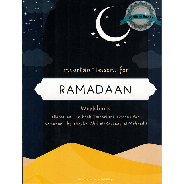 Important Lessons For Ramadan Workbook