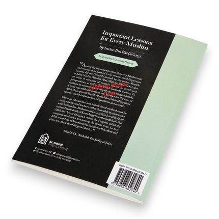 Important Lessons for Every Muslim in Question and Answer Format, 9798898602840