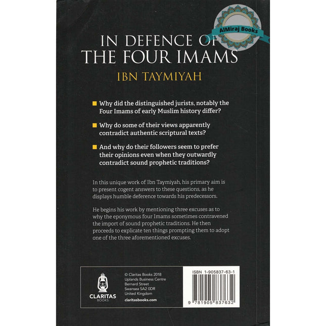In Defence of The Four Imams By Ibn Taymiyah