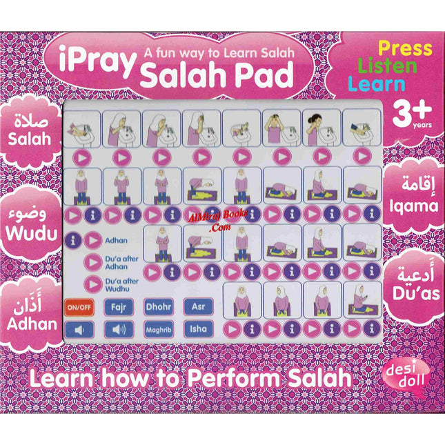 ipray Salah Pad For Girl A Fun Way To Learn Salah Desi Doll