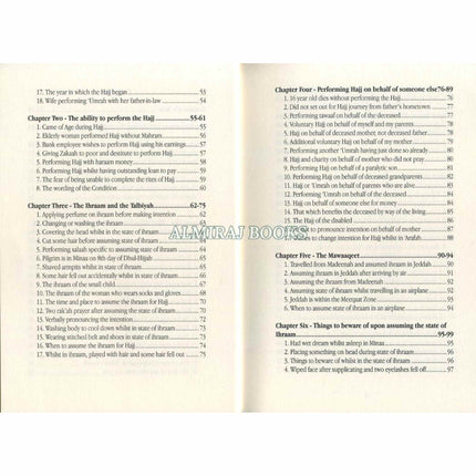 Islamic Legal Rulings Related to Hajj and Umrah (Volume 1) By Ibn Baaz, Al_AlBaannee, Ibn 'Uthaymeen, IbnFowzaan