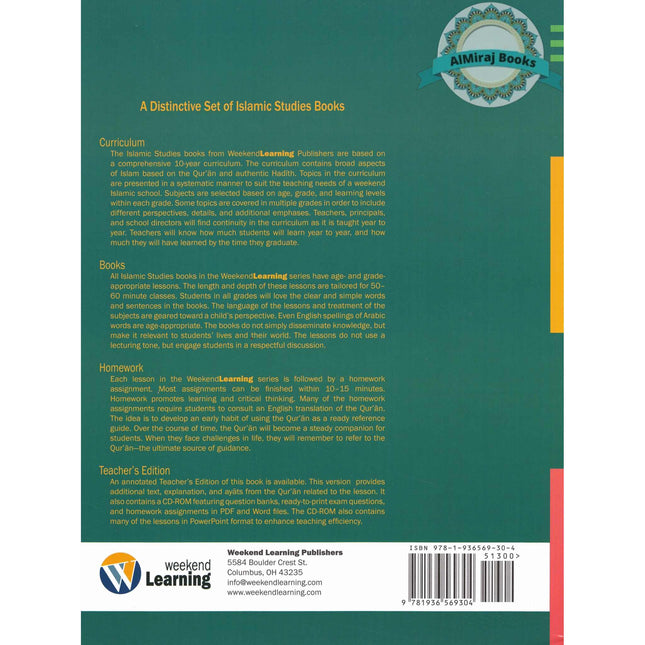 Islamic Studies Level 11-12 (Weekend Learning Series) By Mansur Ahmad  , Husain A. Nuri and Amalia Gitosuputro