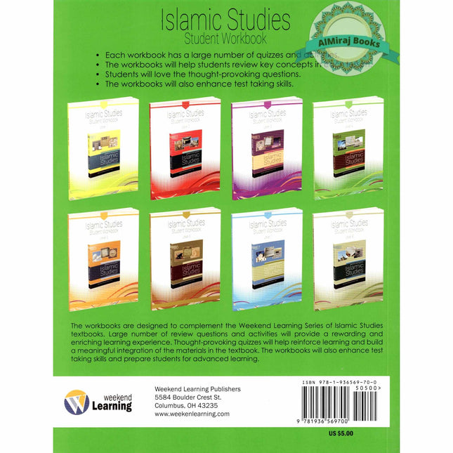 Islamic Studies Student Workbook Level 4 By (Weekend Learning Series) Mansur Ahmed and Husain A. Nuri
