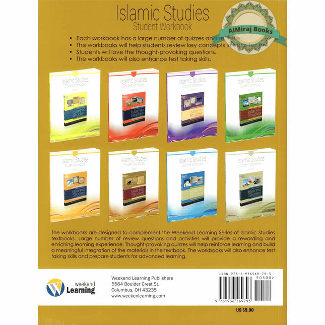 Islamic Studies Student Workbook Level 6 (Weekend Learning Series) By Mansur Ahmed and Husain A.Nuri