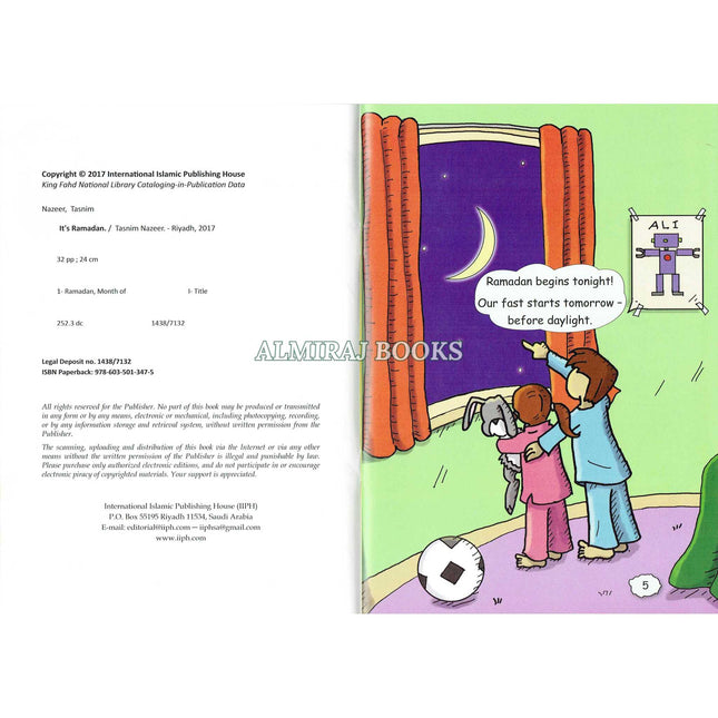 It's Ramadan! (Tasnim Nazeer) Ages 3+ By Tasnim Nazeer