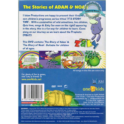 It's Story Time! The Story of Adam and The Story of Noah