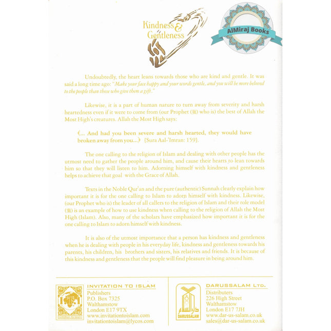 Kindness & Gentleness By Dr. Fadl al Ilahi