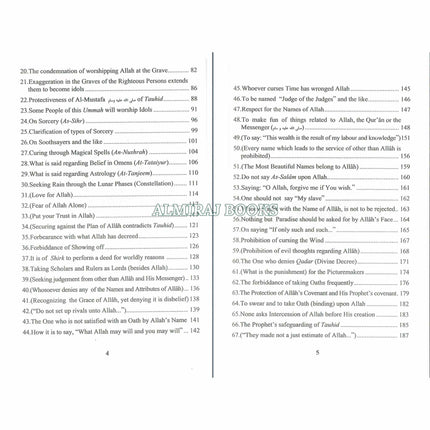 Kitab At-Tauhid By Muhammad bin Abdul Wahhab