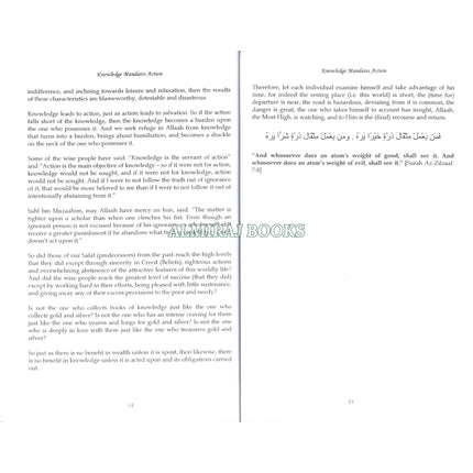 Knowledge Mandates Action By Imaam Al-Khateeb Al-Baghdaadee