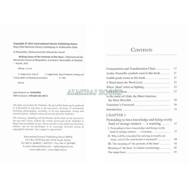 Making Sense of the Portents of the Hour By Muhammad Ismai Al Muqaddin