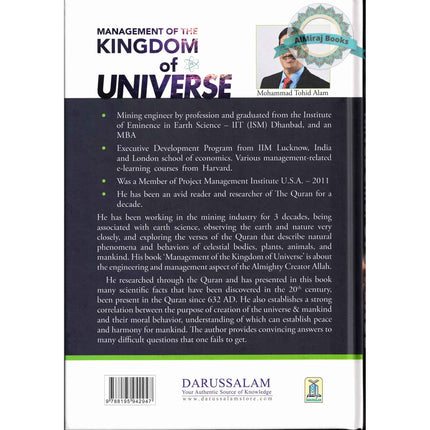 Management Of The Kingdom of Universe (Quranic Perspective)