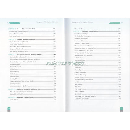 Management Of The Kingdom of Universe (Quranic Perspective)