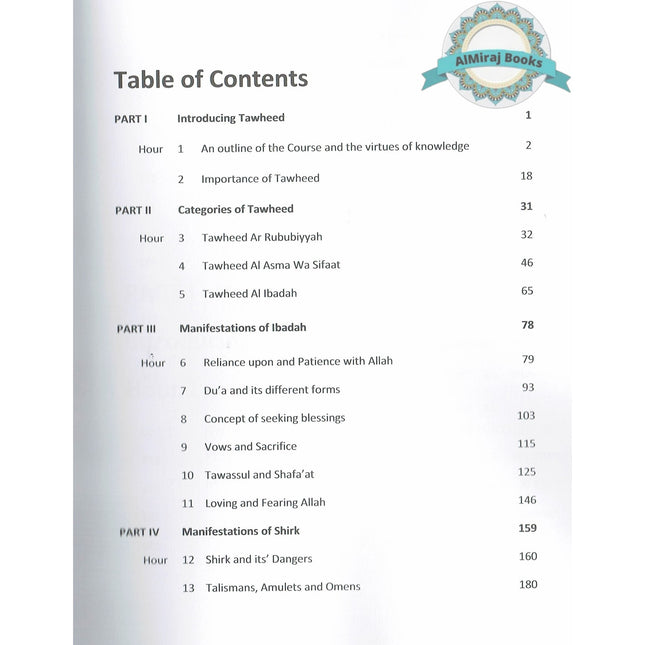 Master Tawheed In 24 hours (Oneness of Allah) By Suhaib Sirajudin