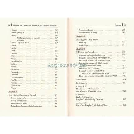 Medicine and Pharmacy in the Quran and Prophetic Traditions