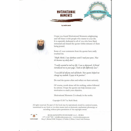Motivational Moments by Mufti Menk