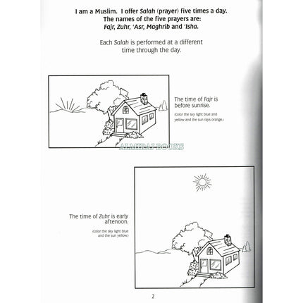 My Coloring Book of Salah By Abidullah Ghazi