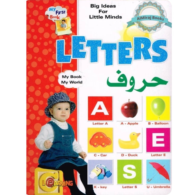 My First Book Letters (English/Arabic)