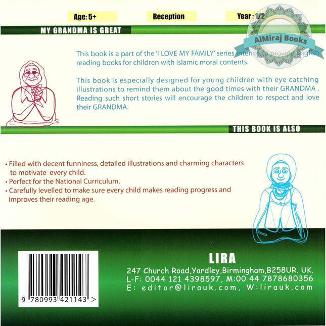 My Grandma Is Great (I Love My Family) By K.K. Uddin