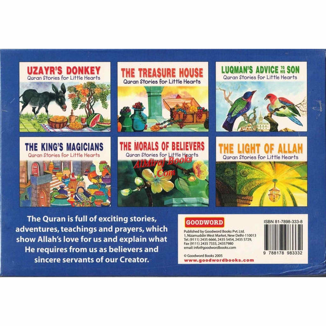 My Quran Stories for Little Hearts Gift Box-5 By Saniyasnain Khan