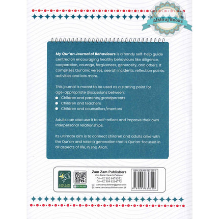 My Quran journal of Behaviours by Hafsa Ahsan