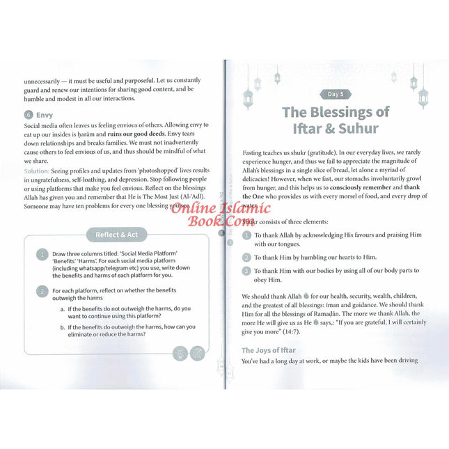 My Ramadan Companion 30 Reminders to Nourish Your Heart