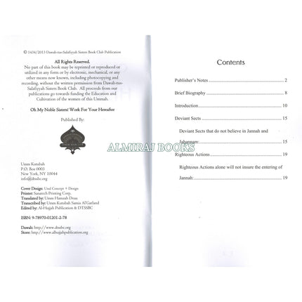 Oh My Noble Sisters  Work For Your Hereafter By Umm Ahmed Salwaa Subki