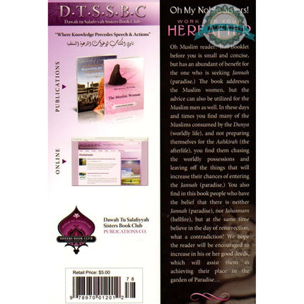 Oh My Noble Sisters  Work For Your Hereafter By Umm Ahmed Salwaa Subki