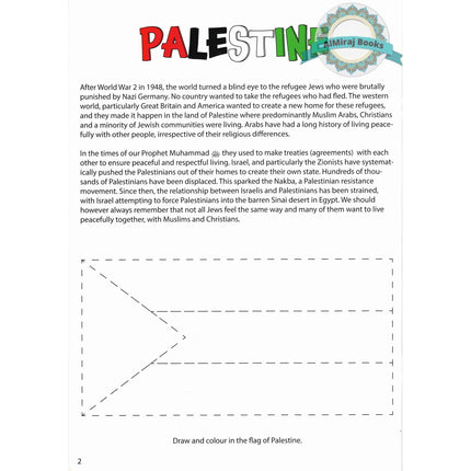 Palestine Activity Book by Adilah Joossab