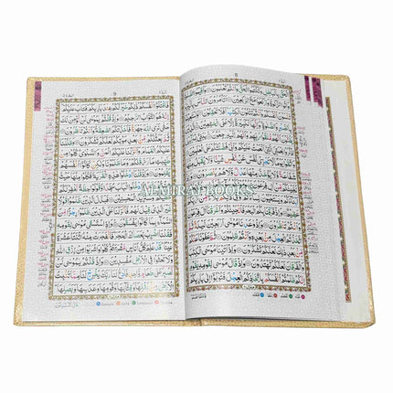 Panj Para Set Colour Coded Tajweed (16 Line) Ref 441