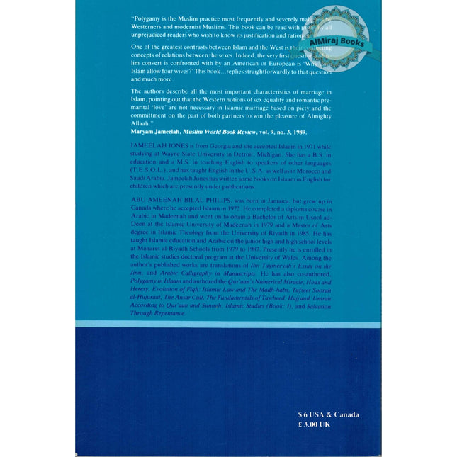 Polygamy in Islam By Abu Ameenah Bilal Philips & Jameelah Jones
