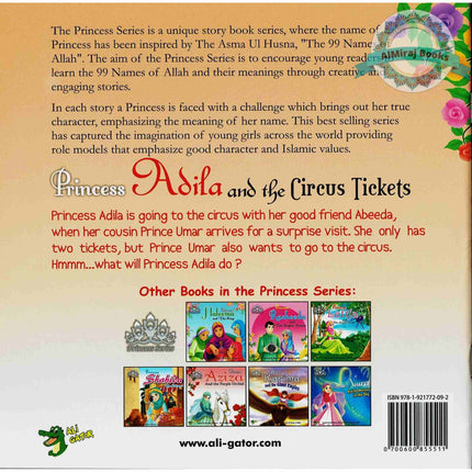 Princess Adila And the Circus Ticket By Gator Ali