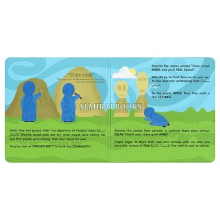 Prophet Nuh (AS) Built An Ark Life Story Board Book for Children