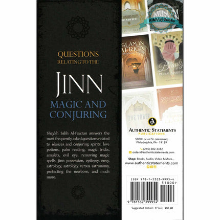 Questions Relating to the Jinn, Magic and Conjuring By Shaykh Salih Al-Fawzan