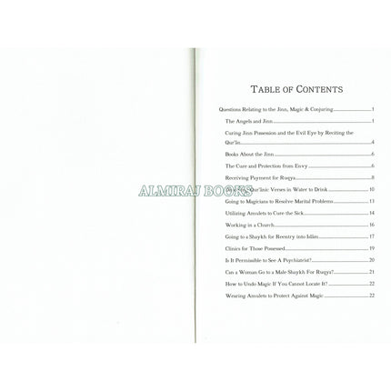 Questions Relating to the Jinn, Magic and Conjuring By Shaykh Salih Al-Fawzan