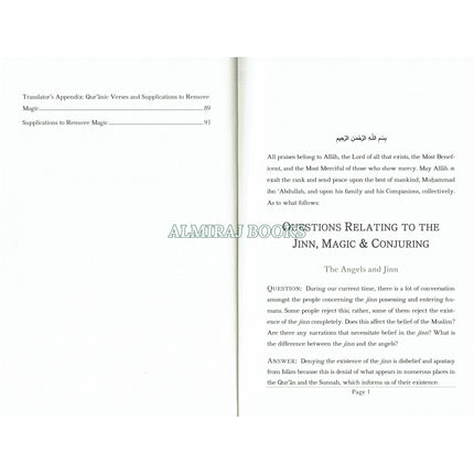 Questions Relating to the Jinn, Magic and Conjuring By Shaykh Salih Al-Fawzan