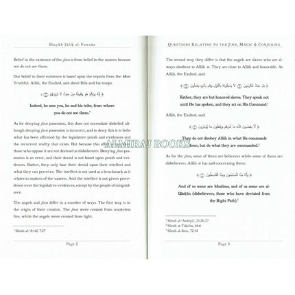 Questions Relating to the Jinn, Magic and Conjuring By Shaykh Salih Al-Fawzan