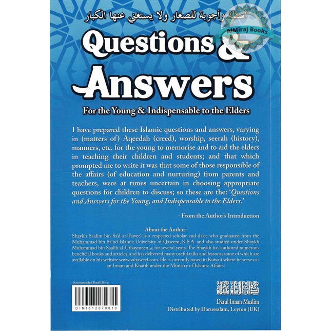 Questions & Answers For the Young & Indispensable to the Elders By Salim Al-Tawil