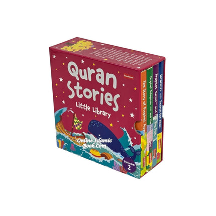 Quran Stories - Little Library - Vol.2 (4 Board Books Set),9789394886322,