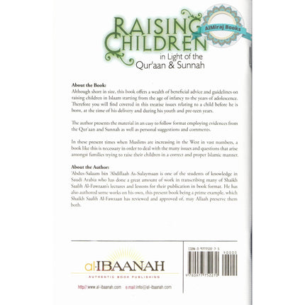 Raising Children in Light of the Quran and Sunnah By Abdus Salaam bin Abdillaah As Sulaymaan