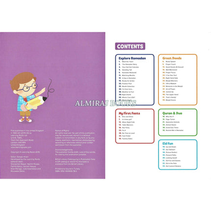 Ramadan Activity Book (For Little Kids Ages 5 Plus)