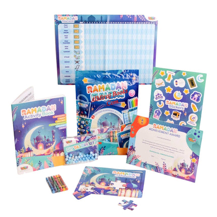 Ramadan Fun Bag - Pink - Blue